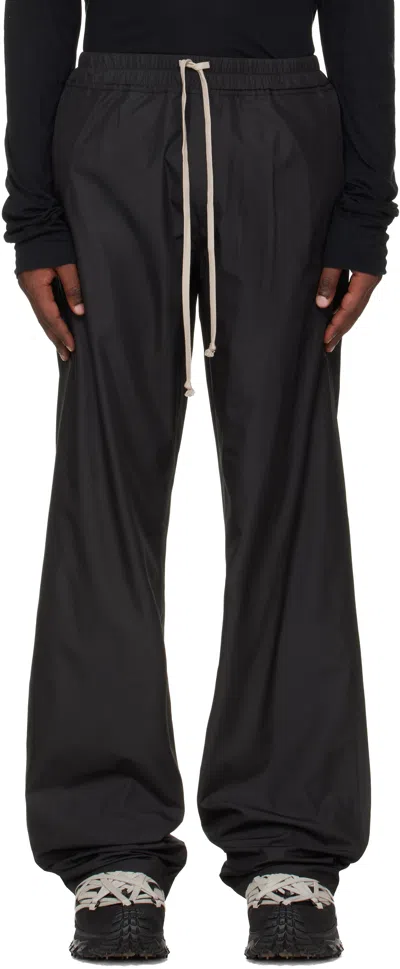 Rick Owens Moncler +  Black Drawstring Trousers