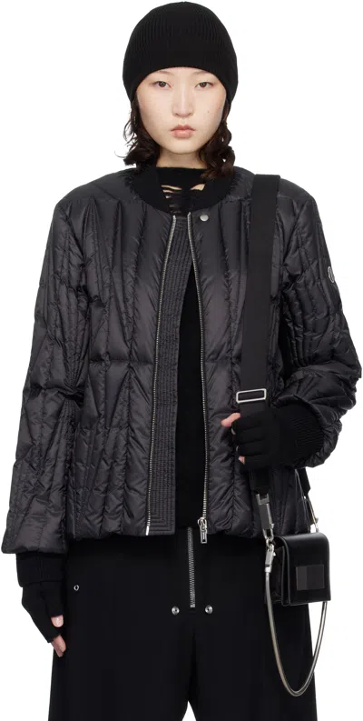 Rick Owens + Moncler Quilted Shell Down Jacket In Multi