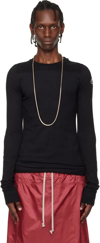 Rick Owens Moncler +  Black Girder Ls T-shirt