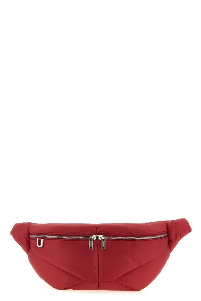 Rick Owens Moncler +  'bumbag' Belt Bag In Red