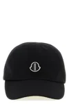 Rick Owens Black Logo Solid Baseball Cap In Black