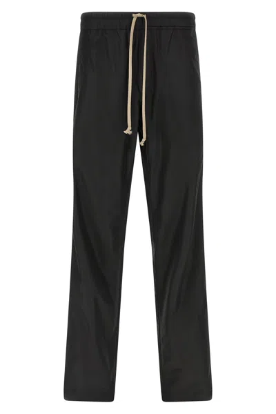 Rick Owens Drawstring Performance Trousers In Black