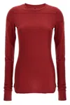 Rick Owens T-shirt In Red