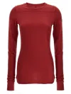 Rick Owens T-shirt In Red