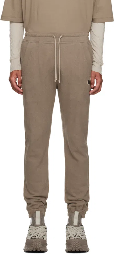 Rick Owens Berlin Organic Cotton Trousers In 25u Dust