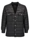 Rick Owens Moncler +  'outershirt' Down Jacket In Black