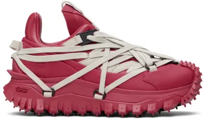 Rick Owens X Moncler Trailgrip Megalace Sneakers In Multi