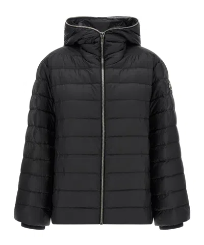 Rick Owens Moncler   'ziplock' Long-sleeved Down Jacket In Black