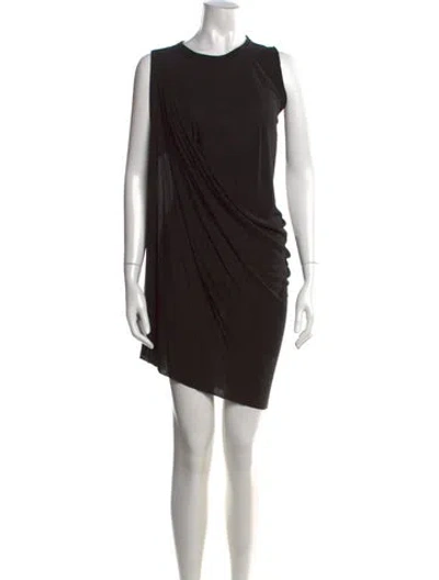 Pre-owned Rick Owens Moody Tank Crew Neck Top In Black