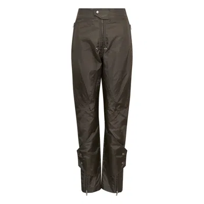 Rick Owens Motopants Nylon Canvas In Black