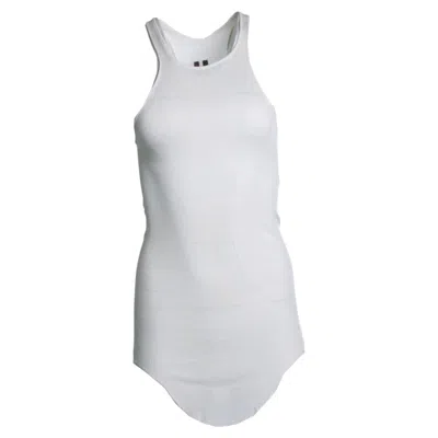 Pre-owned Rick Owens , Mountain Fw12 Tank Top In White