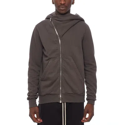 Pre-owned Rick Owens Mountain Hoodie - Dark Dust M In Brown