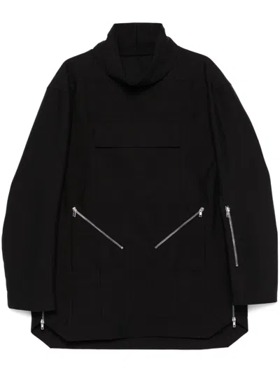 Rick Owens Mountaineering Smock Jacket In Black