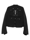 Rick Owens Multi-pocket Jacket In Black