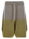 Rick Owens Beige Moncler Edition Shorts In Multicolor