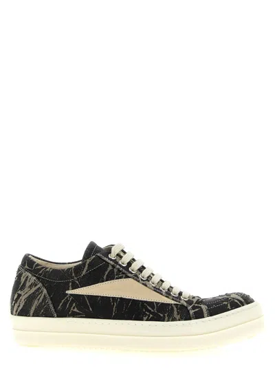 Rick Owens Multicolor Lace Up Sneakers