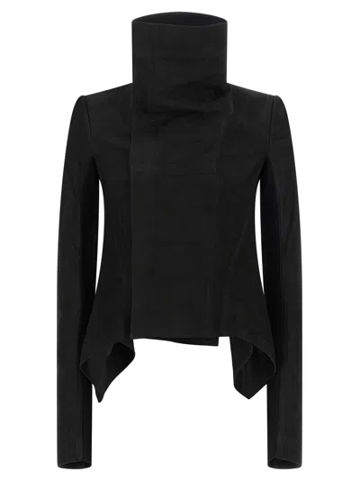 Rick Owens 'naska Biker' Jacket In Black
