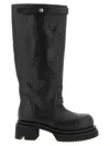 Rick Owens Naska Bogun Boot In Black