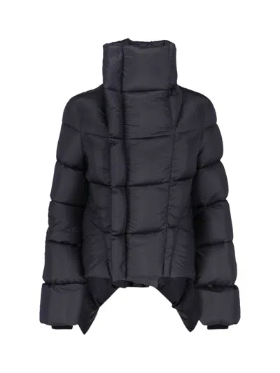Rick Owens Naska Down Jacket In Black
