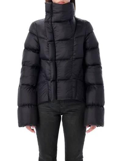 RICK OWENS RICK OWENS BLACK PADDED DOWN JACKET