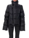 Rick Owens Down Porterville Naska Puffer Jacket In Black