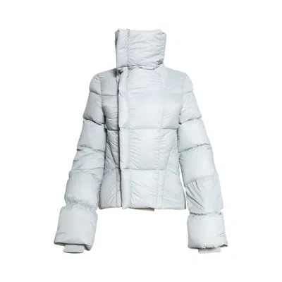 Pre-owned Rick Owens Naska Duvet Puffer Jacket 'pale Blue' | Women's Size 38