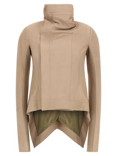 Rick Owens Naska Jacket In Neutral