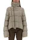Rick Owens Naska Short Duvet In Gray