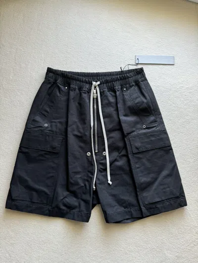 Pre-owned Rick Owens New | Ss23 Edfu Runway Cargobela Shorts