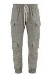 Rick Owens Cargo Pants Elastic Waistband In Grey
