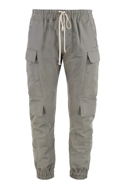 RICK OWENS NYLON CARGO PANTS