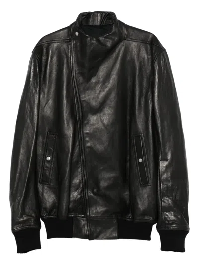 Rick Owens Hollywood Flight Concordians Jacket In Black