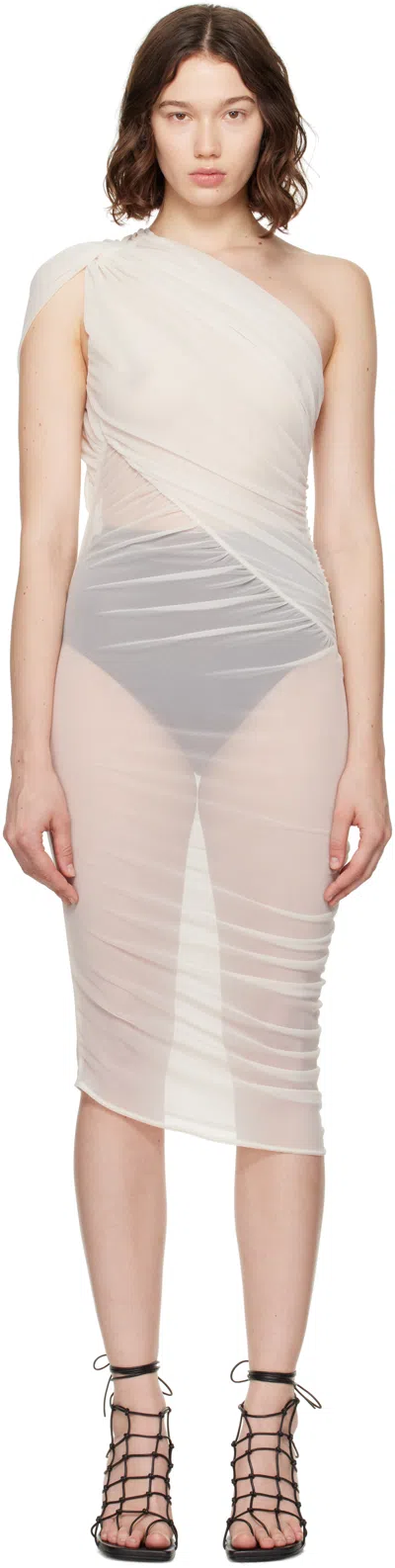 Rick Owens Off-white Amira Minidress