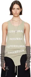 Rick Owens Off-white Champion Edition Basketball Tank Top