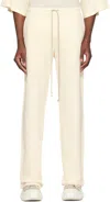 Rick Owens Off-white Champion Edition Dietrich Sweatpants In 21 Natural