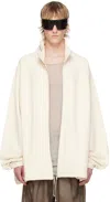 Rick Owens Off-white Champion Edition Jumbo Hoodie In 21 Natural