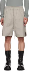 Rick Owens Off-white Concordians Boxer Shorts In Neutral