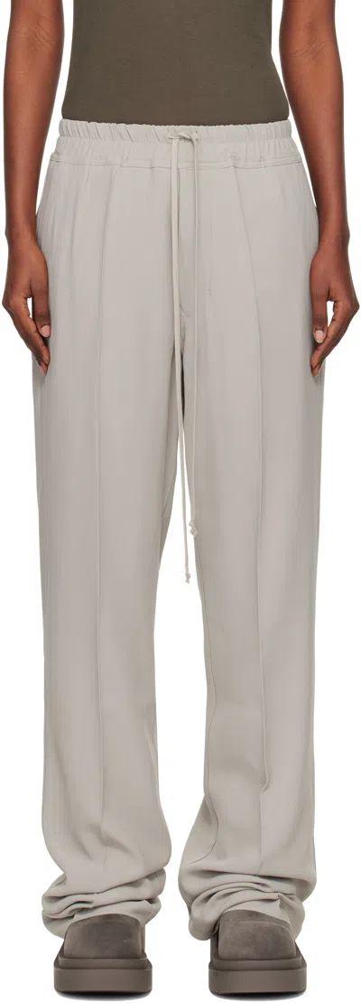 Rick Owens Off-white Concordians Dietrich Drawstring Trousers