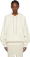 Rick Owens Off-white Concordians Hun Hoodie In White