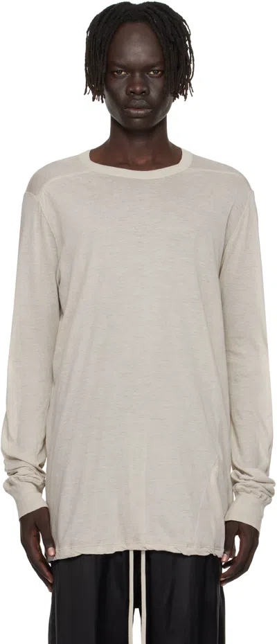 RICK OWENS OFF-WHITE CONCORDIANS LEVEL LS T-SHIRT