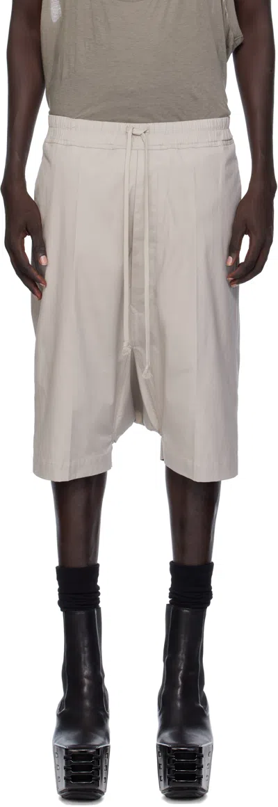 Rick Owens Off-white Concordians Rick's Pods Shorts