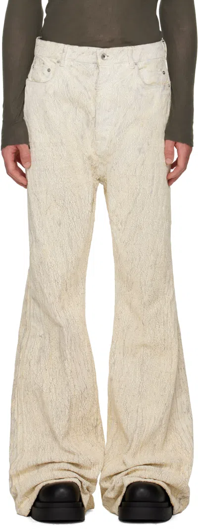Rick Owens Off-white Concordians Runway Bolan Jeans
