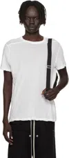 Rick Owens Off-white Concordians Short Level T-shirt In White
