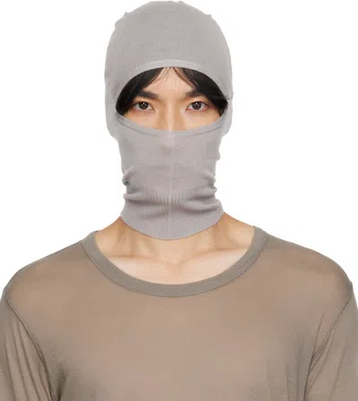 Rick Owens オフホワイト Concordians Skull バラクラバ In White