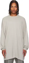 Rick Owens Off-white Concordians Tommy Ls T-shirt In White