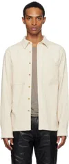 Rick Owens Off-white Concordians Work Shirt In Neutral