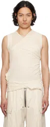 Rick Owens Off-white Hollywood Banana Tank Top In Neutral