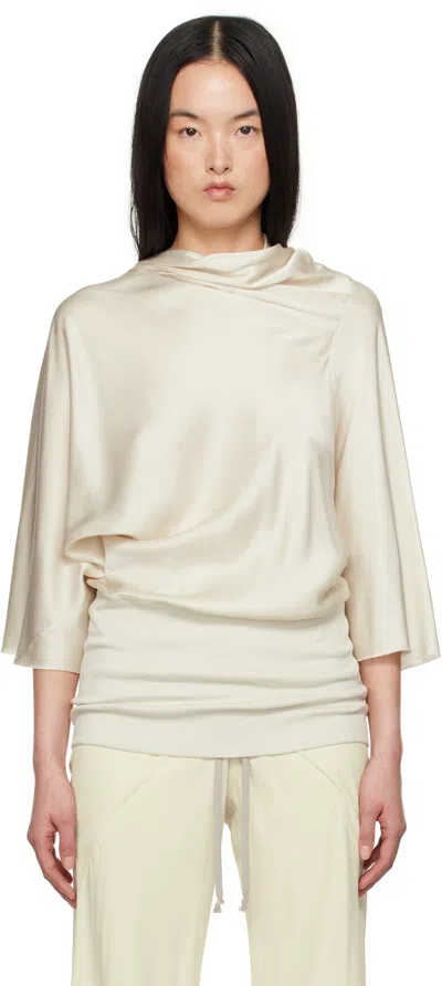 Rick Owens Off-white Hollywood Cylinder Top In 41 Dinge