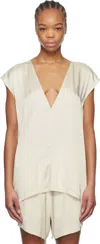 Rick Owens Off-white Hollywood Dylan T-shirt In 41 Dinge