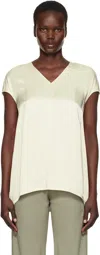 Rick Owens Off-white Hollywood Floating T-shirt In 41 Dinge